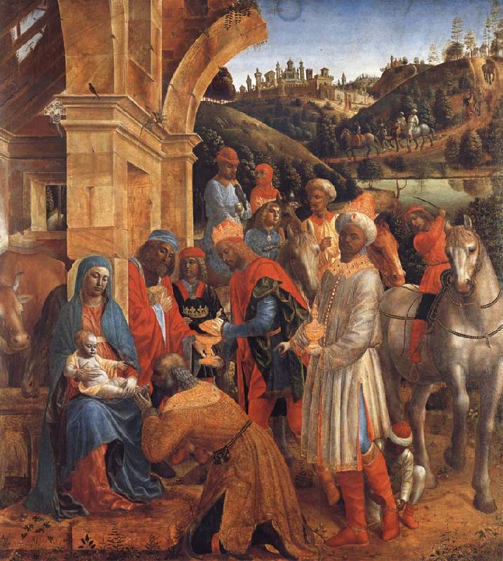 Vincenzo Foppa The Adoration of the Kings china oil painting image